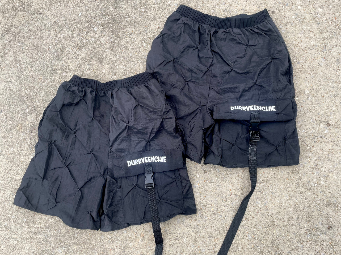 Paperbag Cargo Shorts🖤