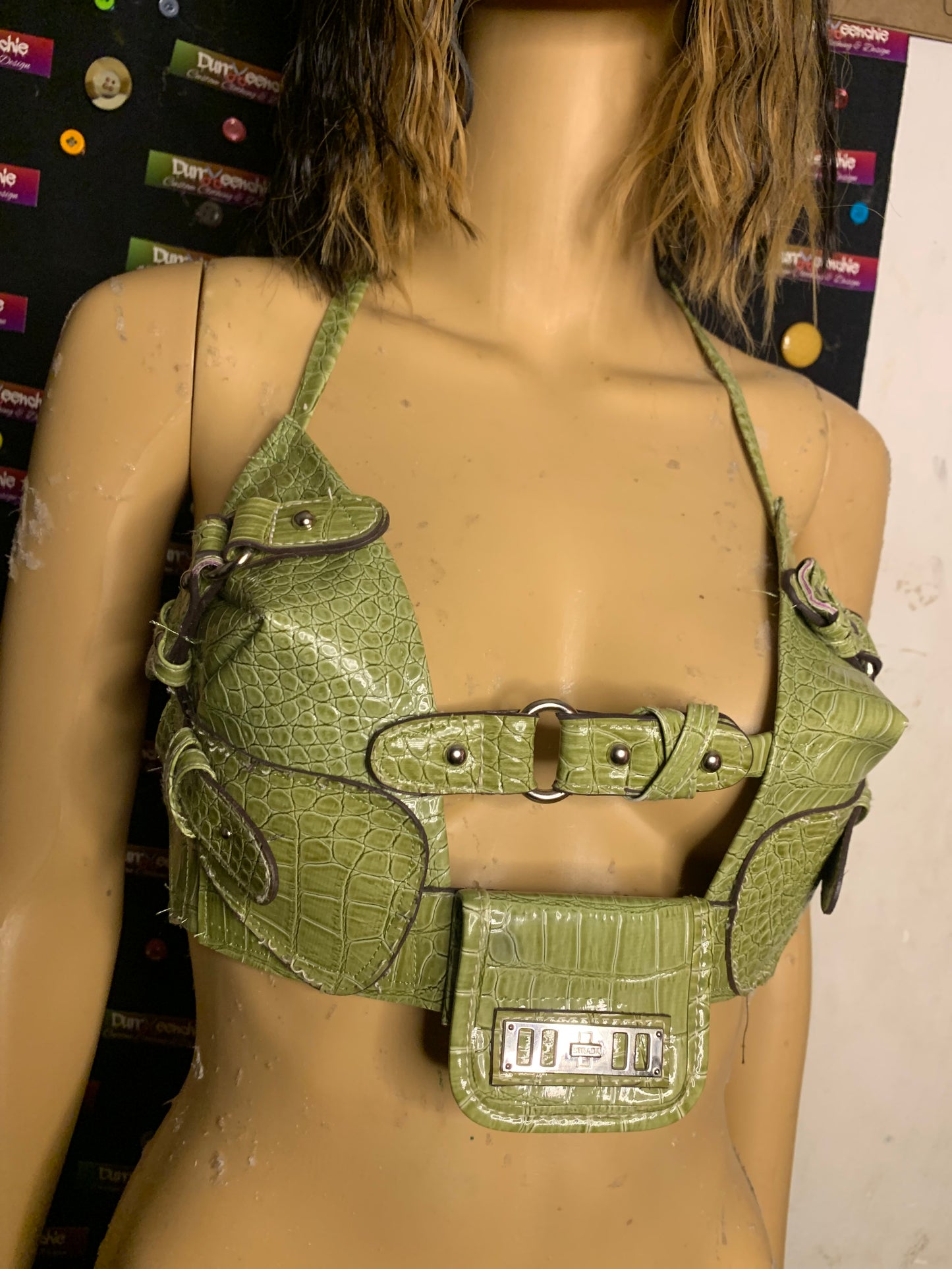 Gator Deconstructed Bralette🐊